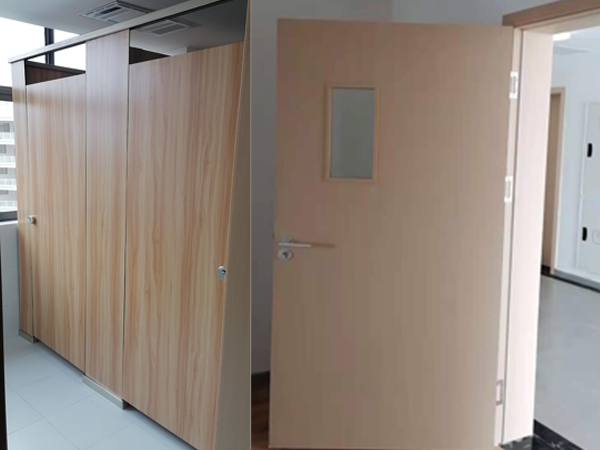 成都中天達木業丨德源小學和幼兒園工程木門案例