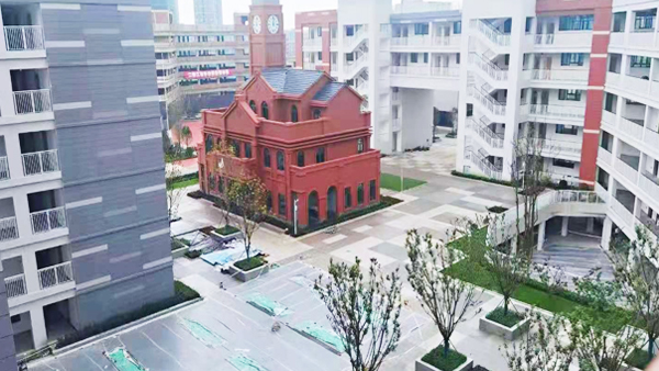 成都中天達木業丨德源小學和幼兒園工程木門案例